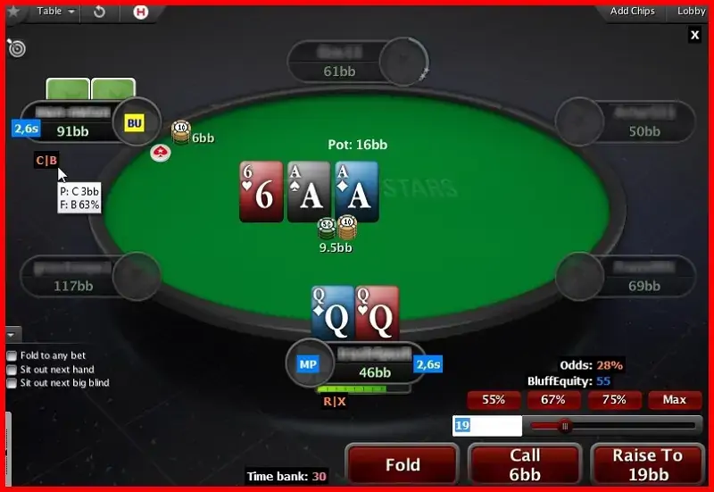 Stars Caption poker tool