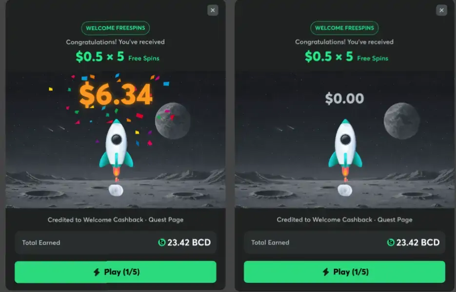 Как работает Welcome Cashback