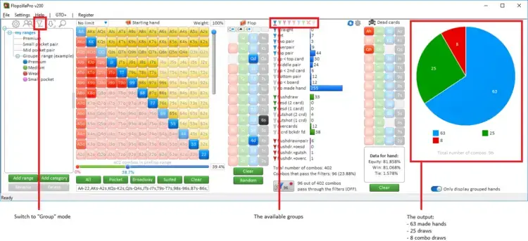 Flopzilla Pro groups