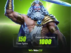 Казино WinWin дарит 150 бездепозитных фриспинов по эксклюзивному промокоду