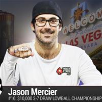 Джейсон Мерсье выиграл четвёртый браслет WSOP