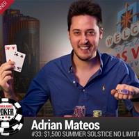 21-летний Адриан Матеос выиграл турнир WSOP