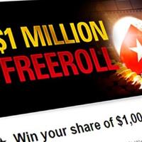 Ваш шанс сыграть в очередном фриролле на 1 000 000$ на PokerStars