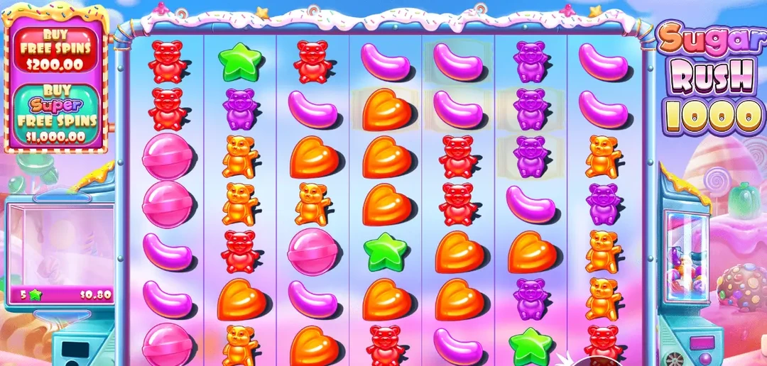 Sugar Rush 1000 Slot Symbols Sugar Rush 1000 symbols