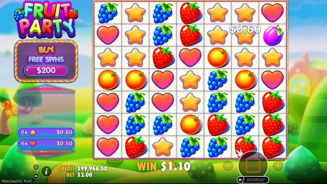 Fruit Party онлайн слот