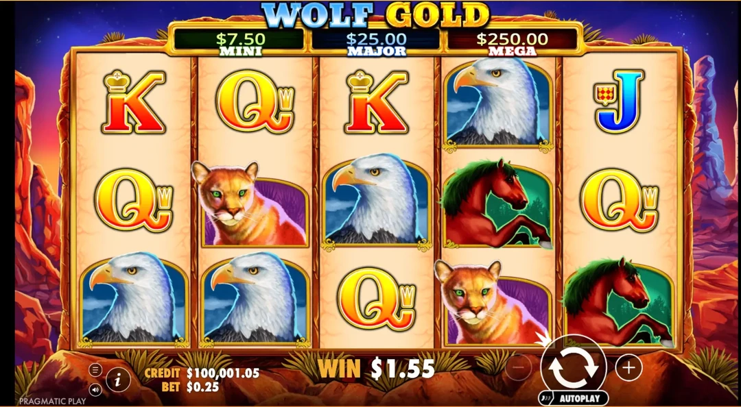 Wolf Gold слот онлайн