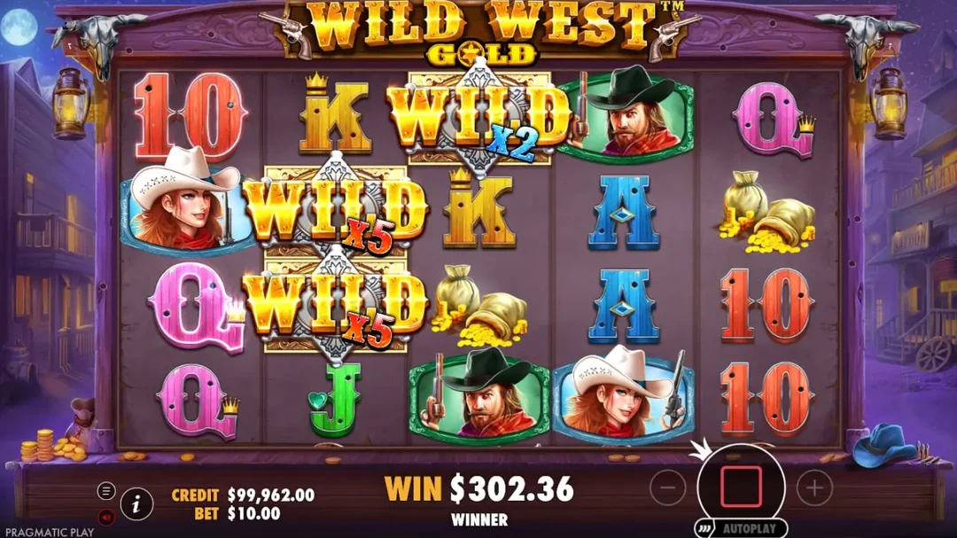 Бонусні ігри в Wild West Gold