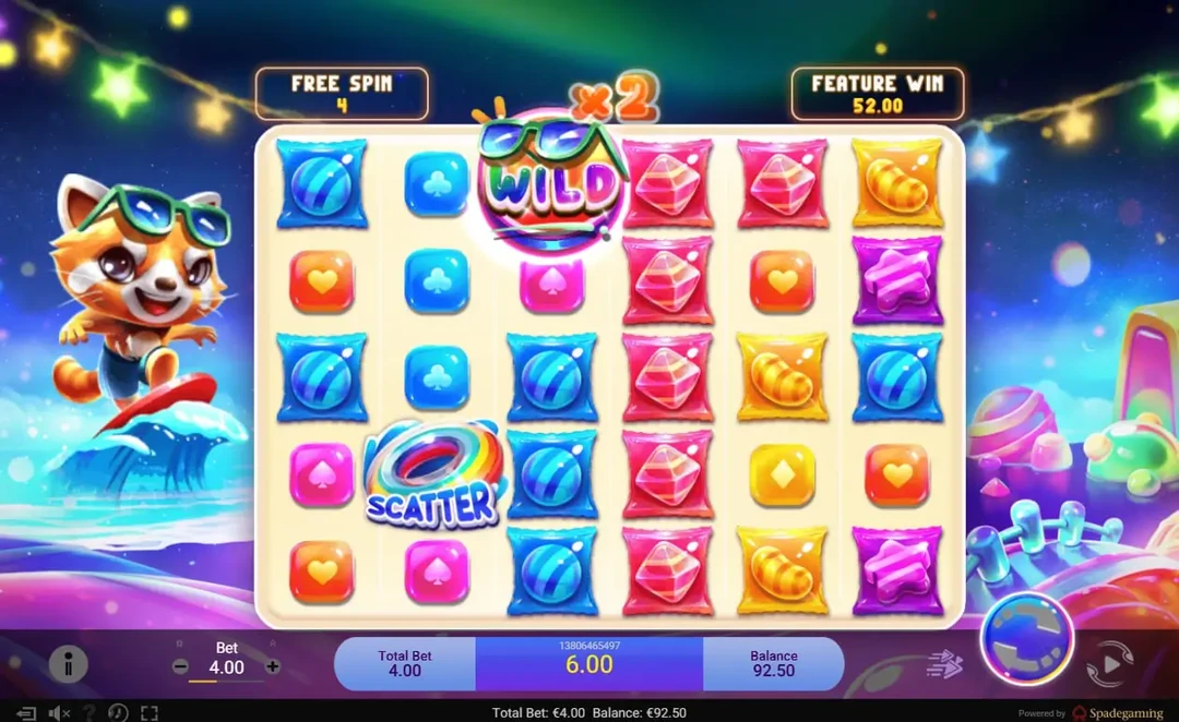 Бонусні ігри Sugar Party