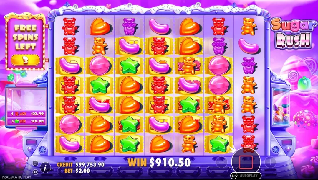 Шугар Раш онлайн слот