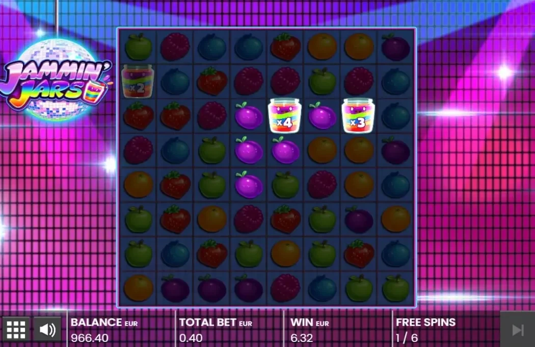 Фріспіни в Jammin Jars