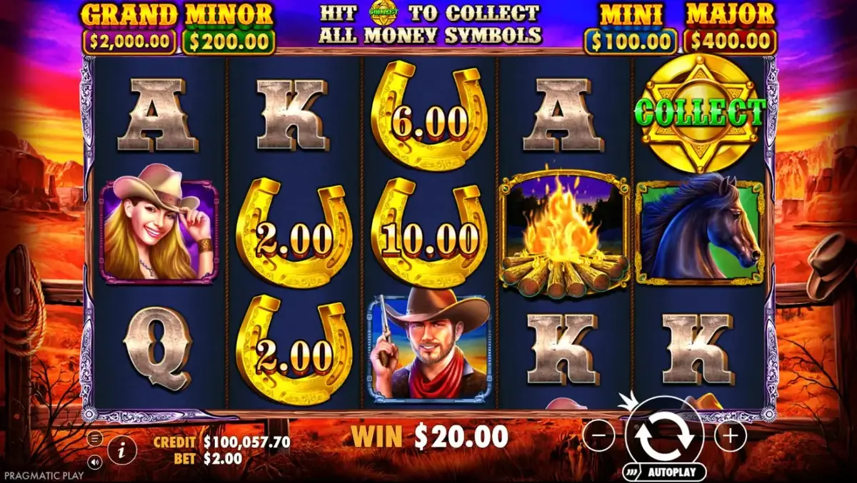 Mustang Gold онлайн слот