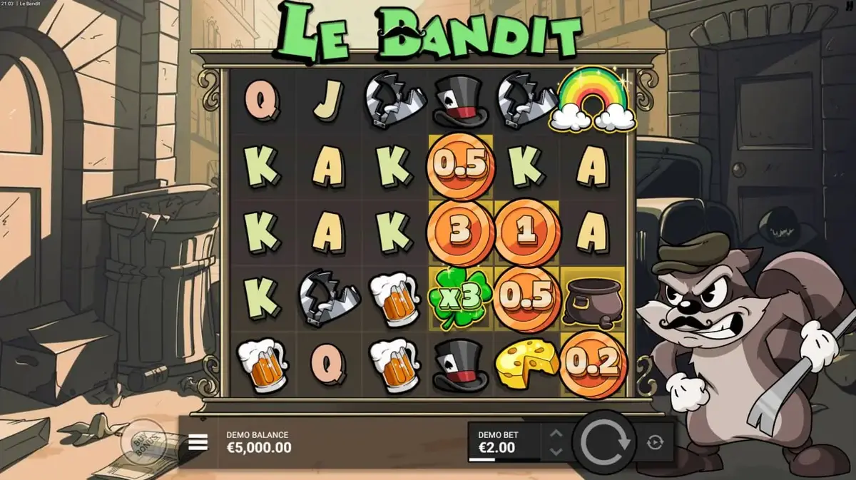 Le Bandit онлайн слот