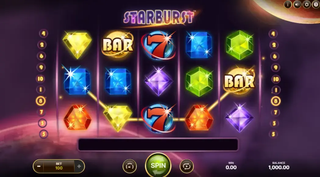 Starburst слот