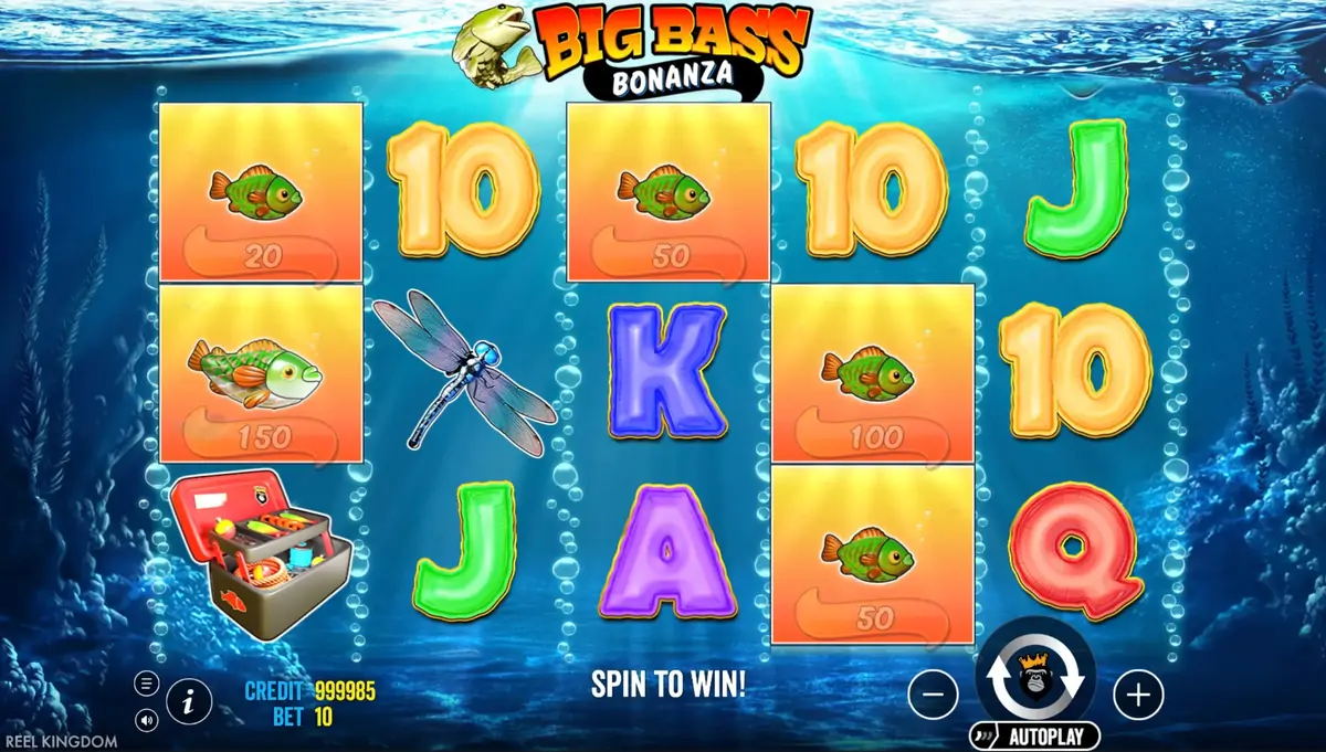 Big Bass Bonanza онлайн слот