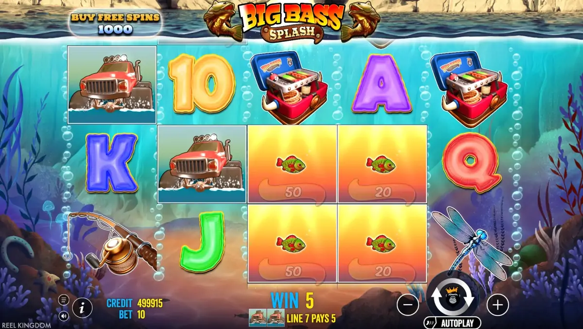 Big Bass Splash слот онлайн