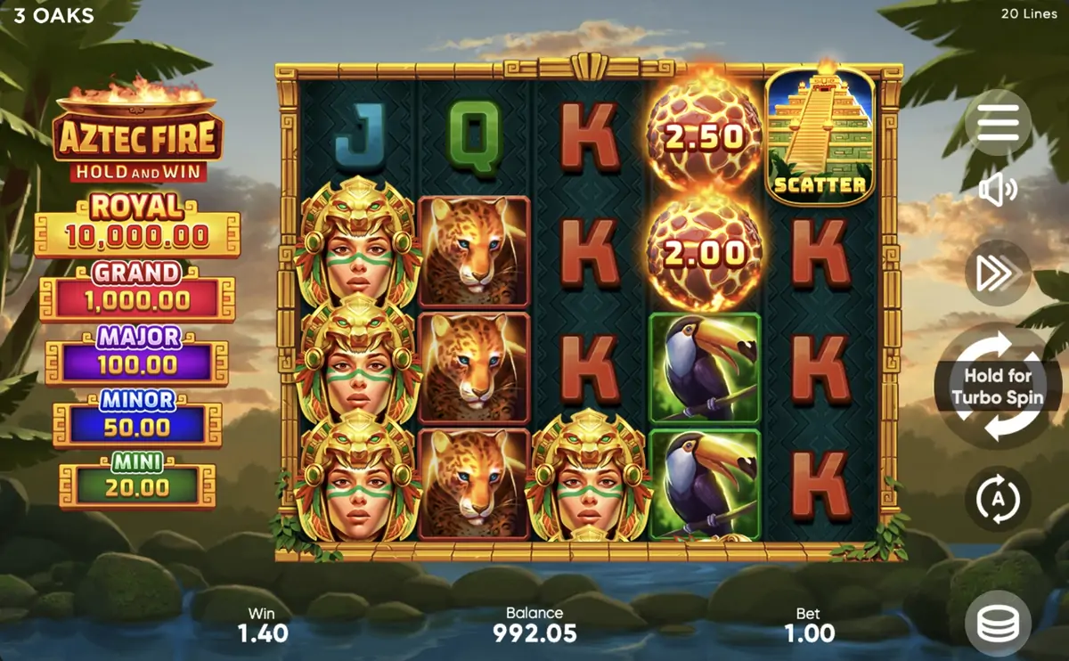 Aztec Fire слот