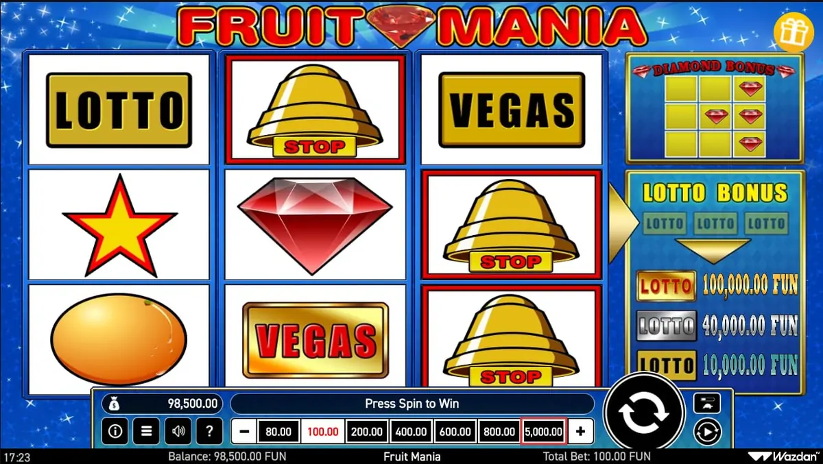 Fruit Mania слот